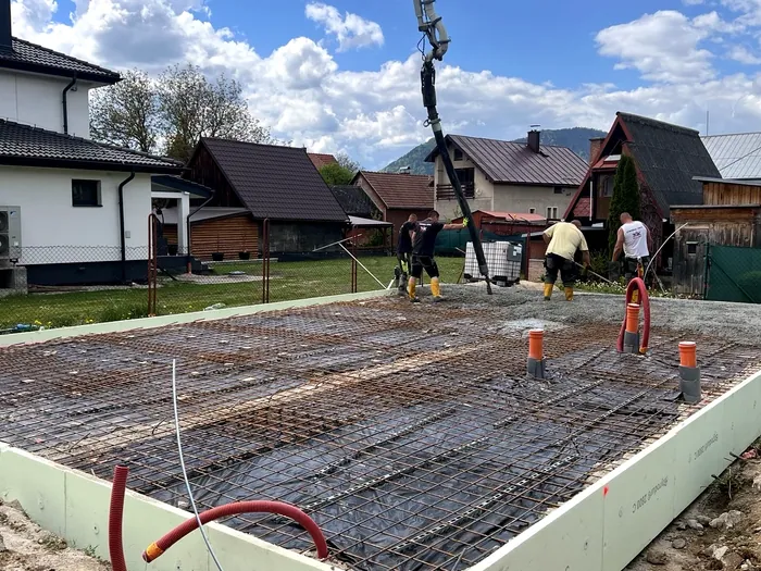 Realizácia základovej dosky v Martinčeku – fotka 9